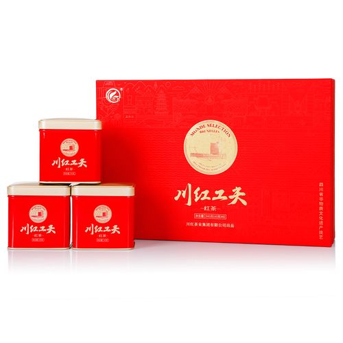 五粮液集团控股企业川红茶业集团出品川红工夫红茶礼盒茶叶240g参数