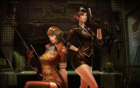 求穿越火线,csol等枪战游戏的女角色mei图,不要加工过