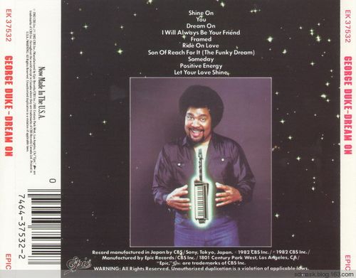 【jazz】george duke - dream on (1982) flac