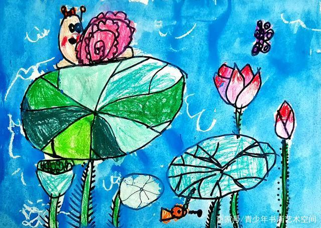 作品名称:《夏日荷塘》