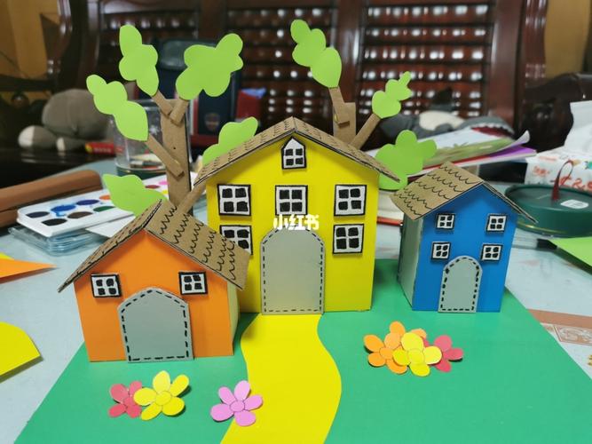 一年级小朋友的劳技作品_手工制作_兴趣爱好_手工