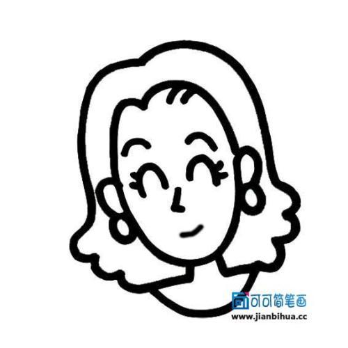 送外婆的简笔画贺卡送外婆的贺卡