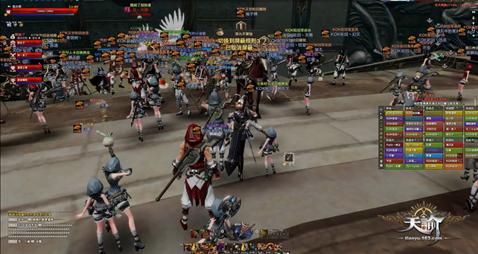 领地战一触即发 天谕千人同屏上演史诗对决