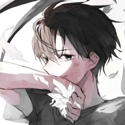 漫画男生帅气冷酷头像二次元头像男冷血超拽