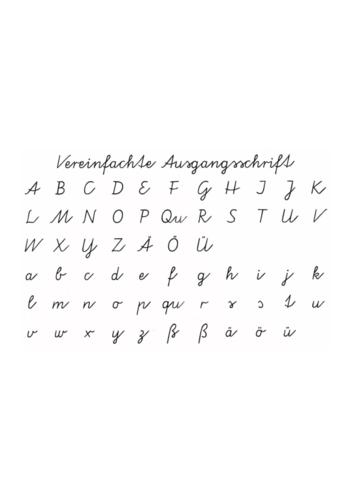 德语字母表德语手写体写法.doc 12页