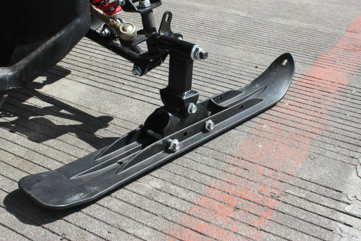 雪地摩托车改装件雪橇板小公牛改装件转弯板