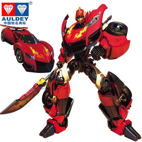 奥迪双钻 武战道玩具 升级版战龙皇 虎煞天 火雷霆 力霸天 逆旋风