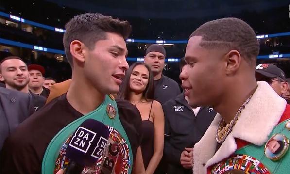 瑞恩·加西亚透露,战胜坎贝尔之后,下一步目标是戴维斯或者哈尼