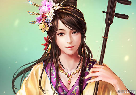 《三国志13》武将立绘图赏