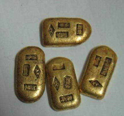  p>金瓜子是古代碎金的一种称谓,同金锞子一样作为货币最初流通于民间