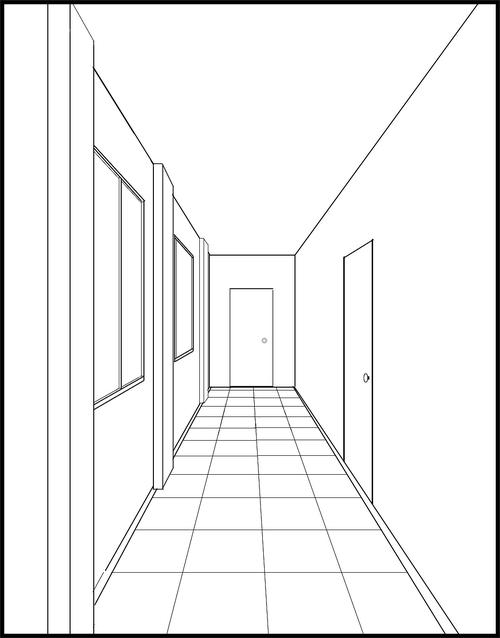 超级漫画素描技法——透视图|插画|创作习作|zxf天晓 - 原创作品