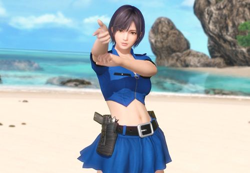 3d游戏死或生热门女性cg角色原画设计