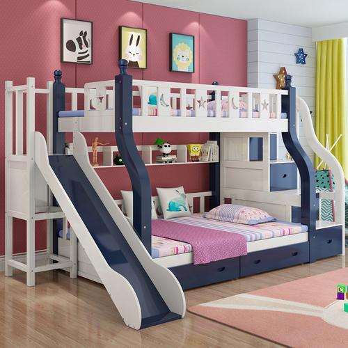 挚爱一生旗舰店实木母子床双层床两层上下床高低床孩童床成人松木床