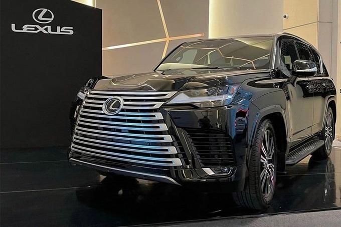 雷克萨斯全新lx600实拍图海外市场开售