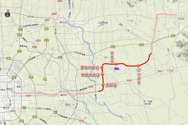 30km北京轨道交通22号线平谷线河北段工程环评第二次公示