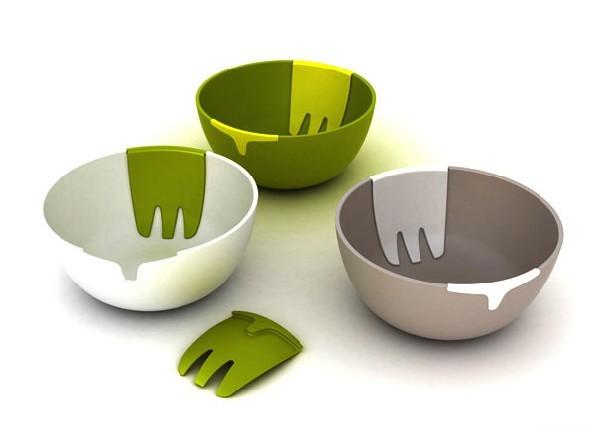 充满创意的色拉碗设计