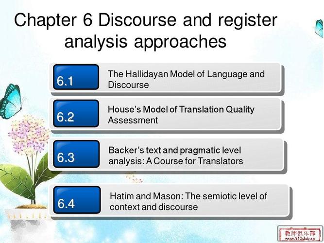 discourse and register analysis approaches