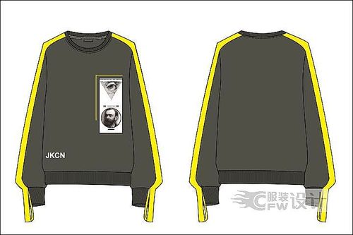 微潮卫衣-男装设计-服装设计