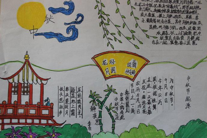 关于桃花的手抄报.