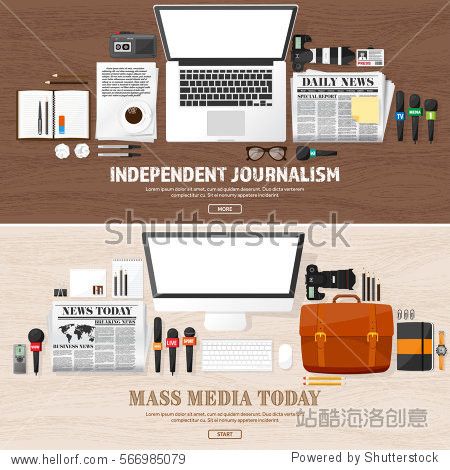 press conference with correspondent and reporter.broadcasting.