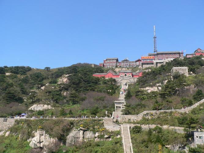 游泰山岱顶