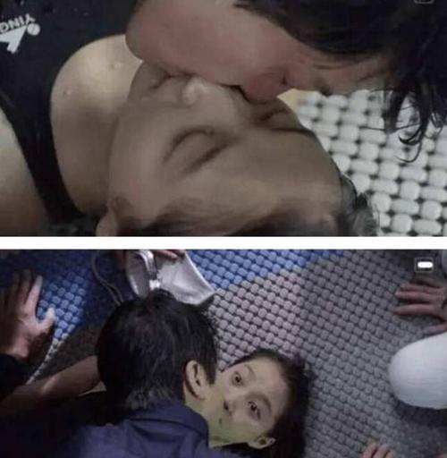前段时间,关晓彤和鹿晗拍摄《甜蜜暴击》的时候就有吻戏,这之前关晓彤