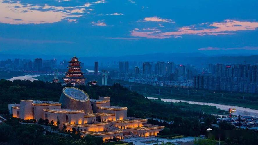 (石鼓·观山堂俯瞰夜景实拍图)