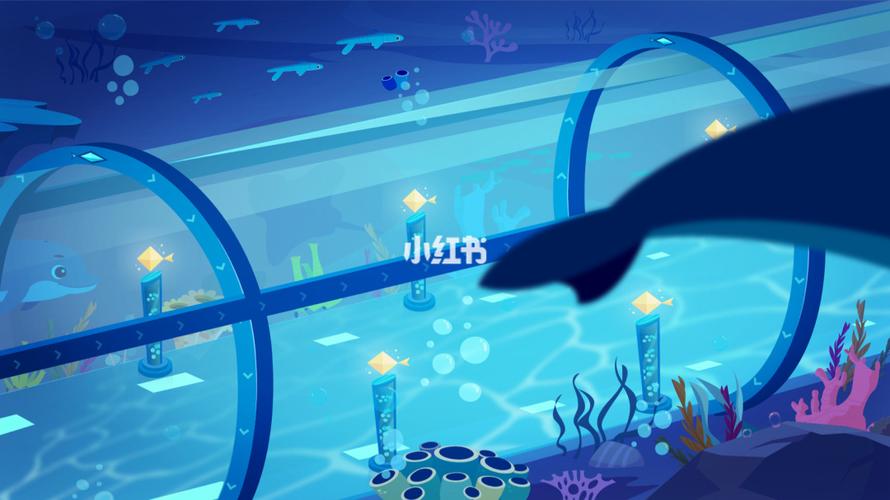 海底隧道～ ai绘制_插画_文化_绘画