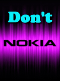 don"t touch