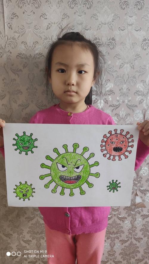 一年一班研究性学习(三)——冠状病毒的样子