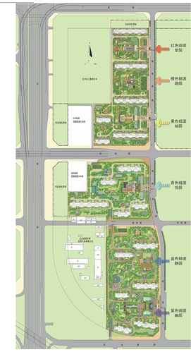 北京广华新城居住区景观设计