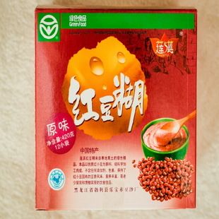 勃利县 特产 绿色 (东北老勃统一标志)莲淇红豆糊