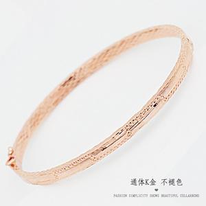 紫金手镯585纯俄罗斯