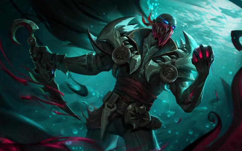 英雄联盟血港鬼影派克壁纸