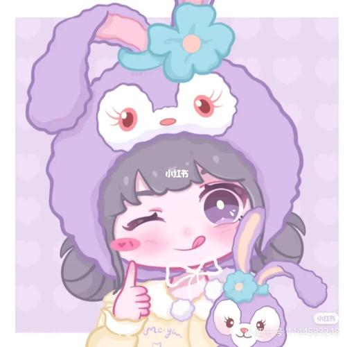 可爱的闺蜜头像_头像_星黛露_素材_头像