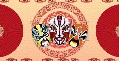 4k脸谱变脸背景循环_4096x2304_高清视频素材下载(:)