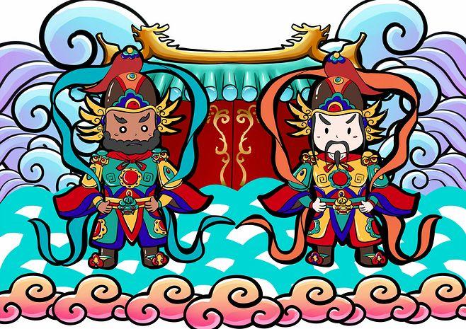 门神-花瓣网|陪你做生活的设计师 | e - 原创作品 - 站酷 (zcool)