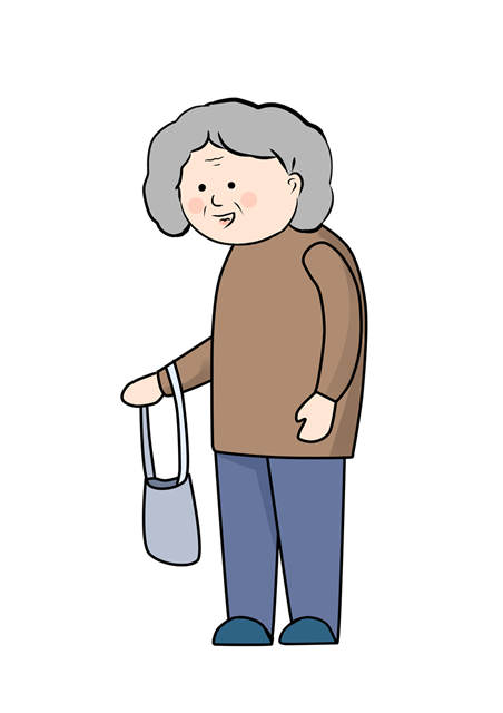 重阳节卡通人物图片-重阳节可爱卡通爷爷奶奶人物图片