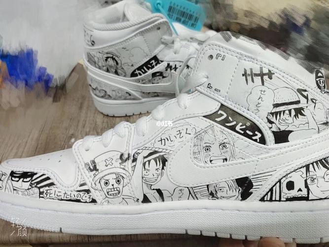 海贼王_airjordan_手绘_时尚_鞋靴