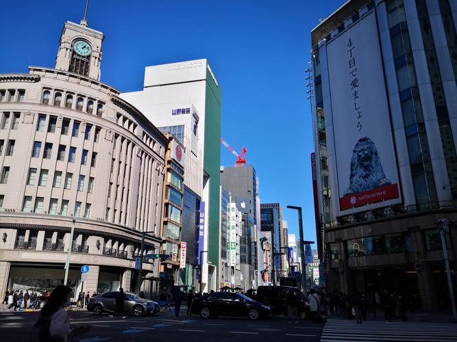 日本东京银座掠影