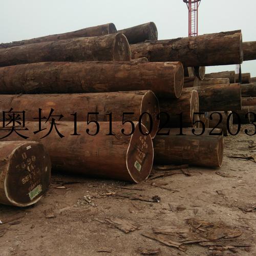 张家港原木 奥坎 刚果 料精品花纹 现货供应 价格优惠