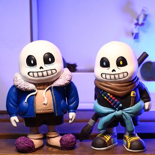 传说之下ink sans undertale周边骷髅兄弟手办模型摆件男生礼物