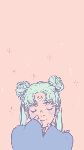 手绘_手写_iphone5壁纸_粉色ipad壁纸_少女心原宿女生头像〔男生头像
