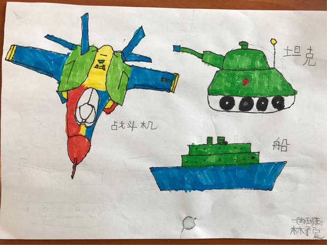 参观军博手抄报