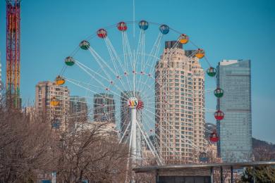 辽宁大连星海广场摩天轮