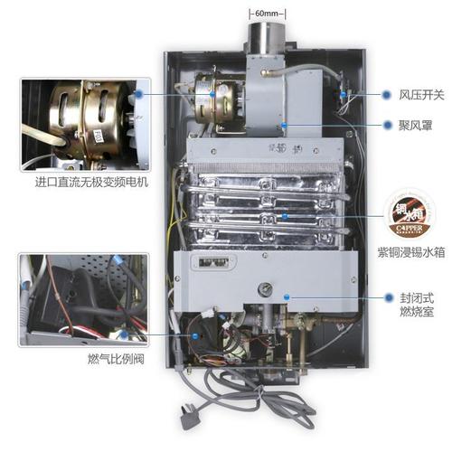 批发 半球 12升无氧铜 家用 燃气热水器 智能恒温 热水器天然气