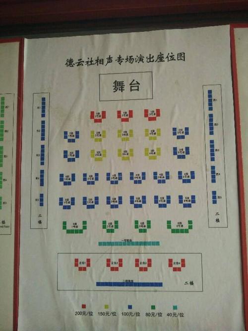 德云社湖广会馆的水牌儿,票价很亲民,高峰栾云平攒底