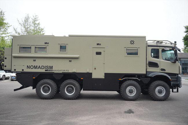 我爱你朴素,更爱你奢华!奔驰arocs越野房车(上)