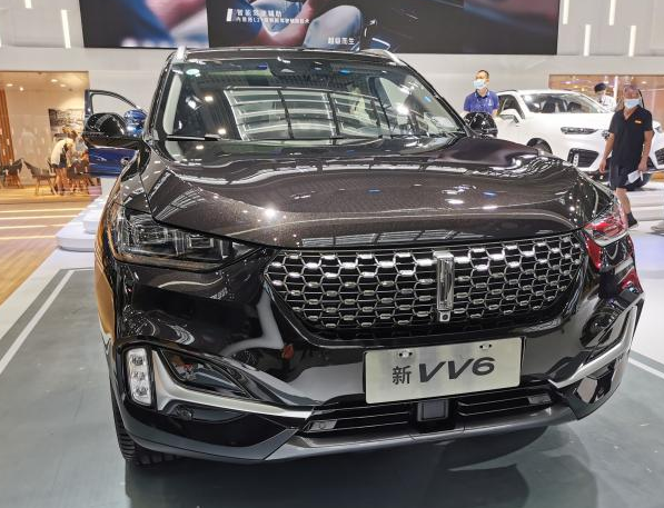 2021款长城wey vv6亮相,配毫米波雷达,2.0t油耗7.1l