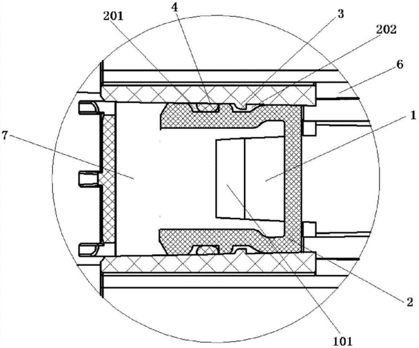 一种二次锁扣结构制造技术
